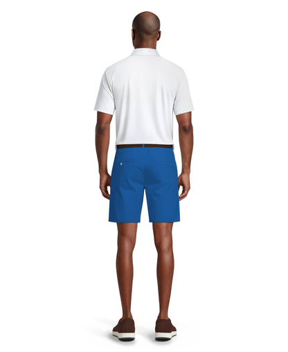 Men's Flat Front Golf Shorts with a 7-Inch Inseam and Flexible Active Waistband for Movement on the Course