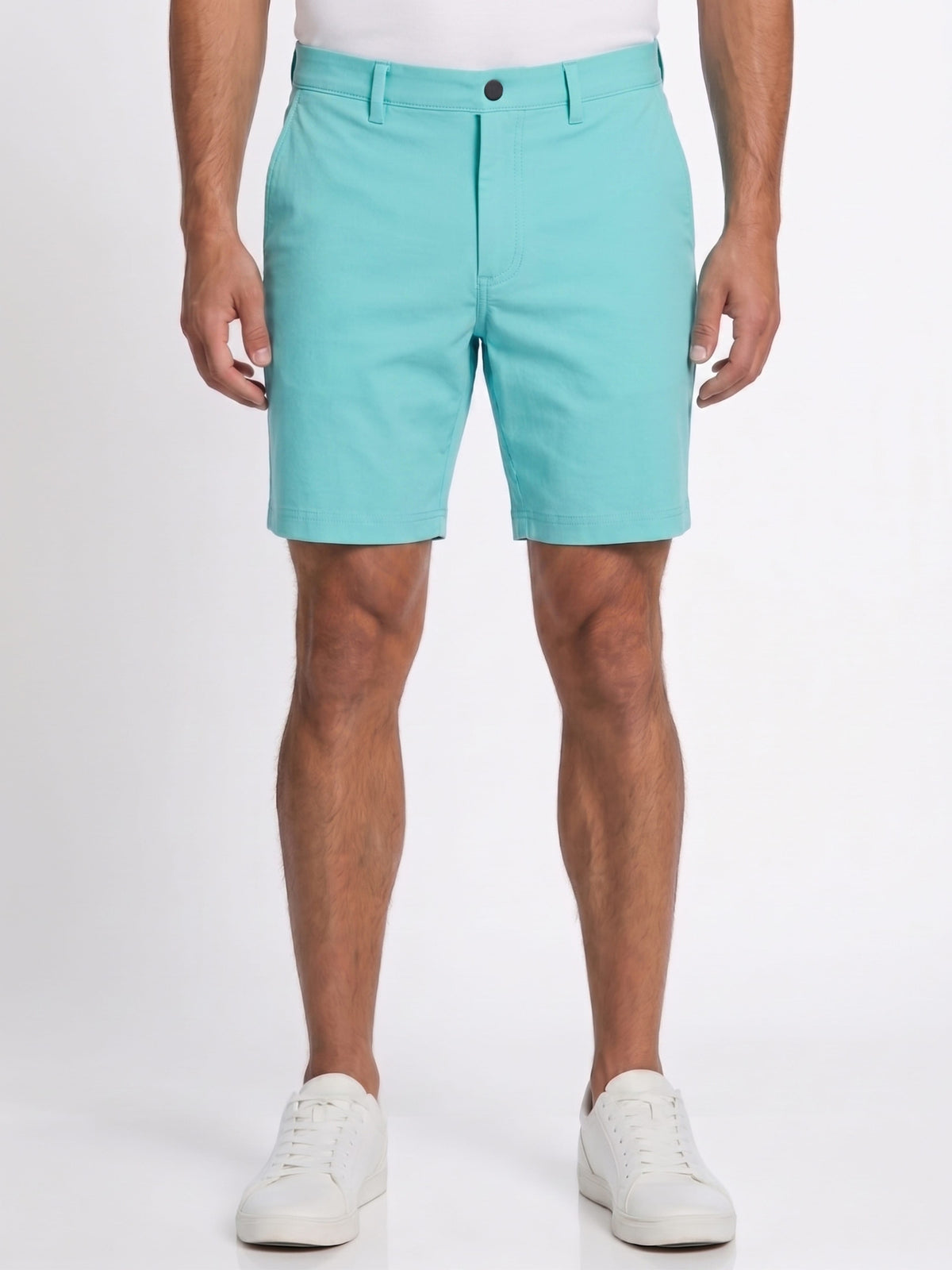 Men's Flat Front Pull-On Golf Short | 8" Inseam