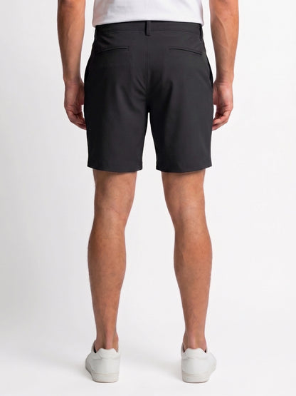 Men's Flat Front Pull-On Golf Short | 8" Inseam