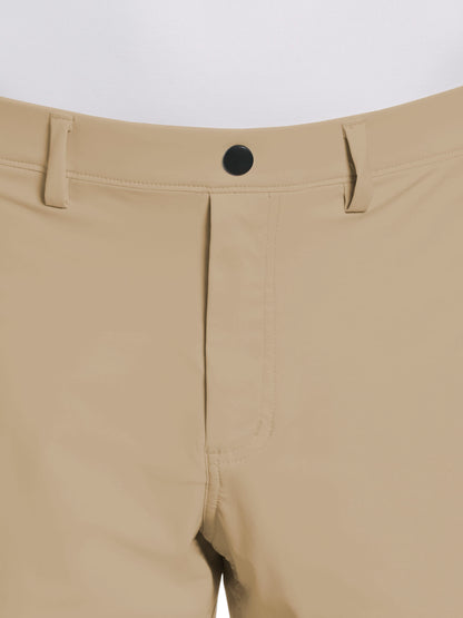 Men's Flat Front Pull-On Golf Short | 8" Inseam