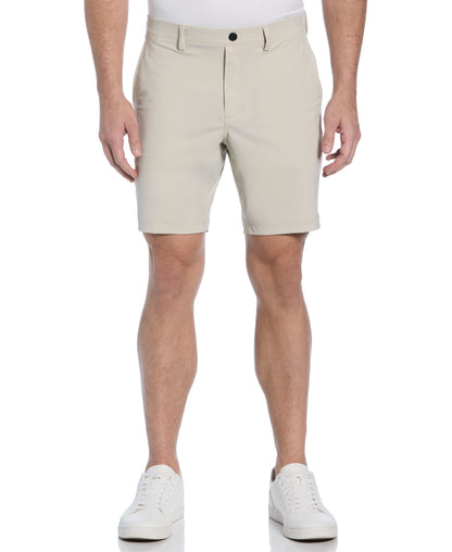Men's Flat Front Pull-On Golf Short | 8" Inseam
