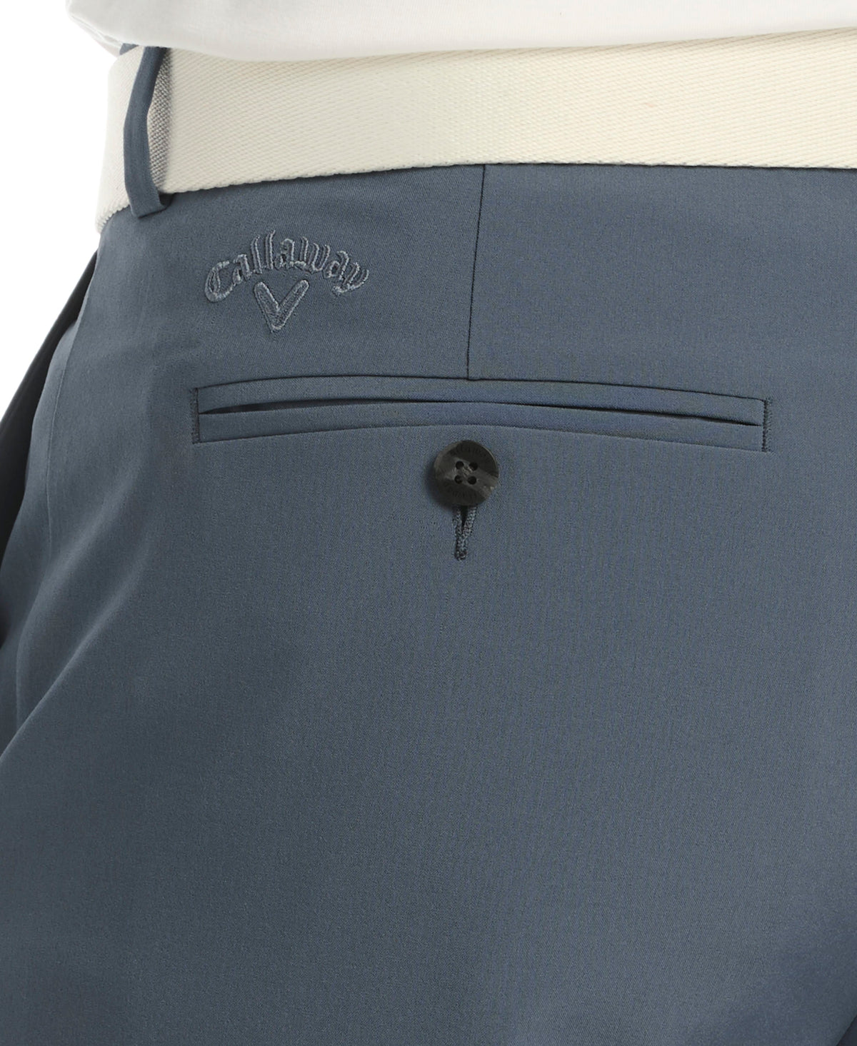 Men's Flat Front Stretch Golf Shorts with a 9-Inch Inseam and Flexible Waistband for Comfortable Rounds