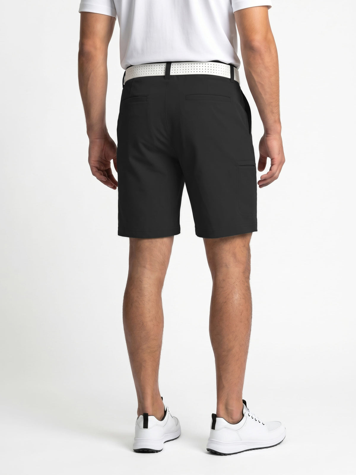 Men's Stretch Cargo Golf Shorts with a 9-Inch Inseam and Comfort Waistband for Movement on the Course