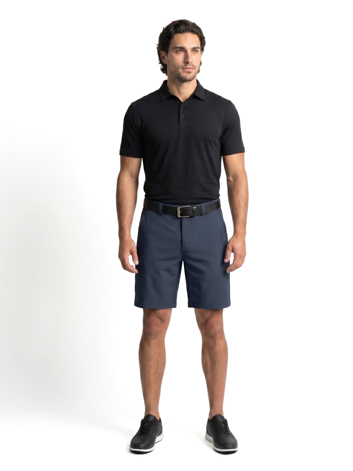 Men's Stretch Cargo Golf Shorts with a 9-Inch Inseam and Comfort Waistband for Movement on the Course