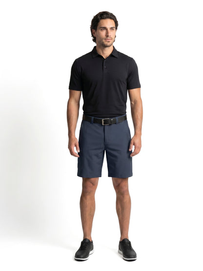Men's Stretch Cargo Golf Shorts with a 9-Inch Inseam and Comfort Waistband for Movement on the Course