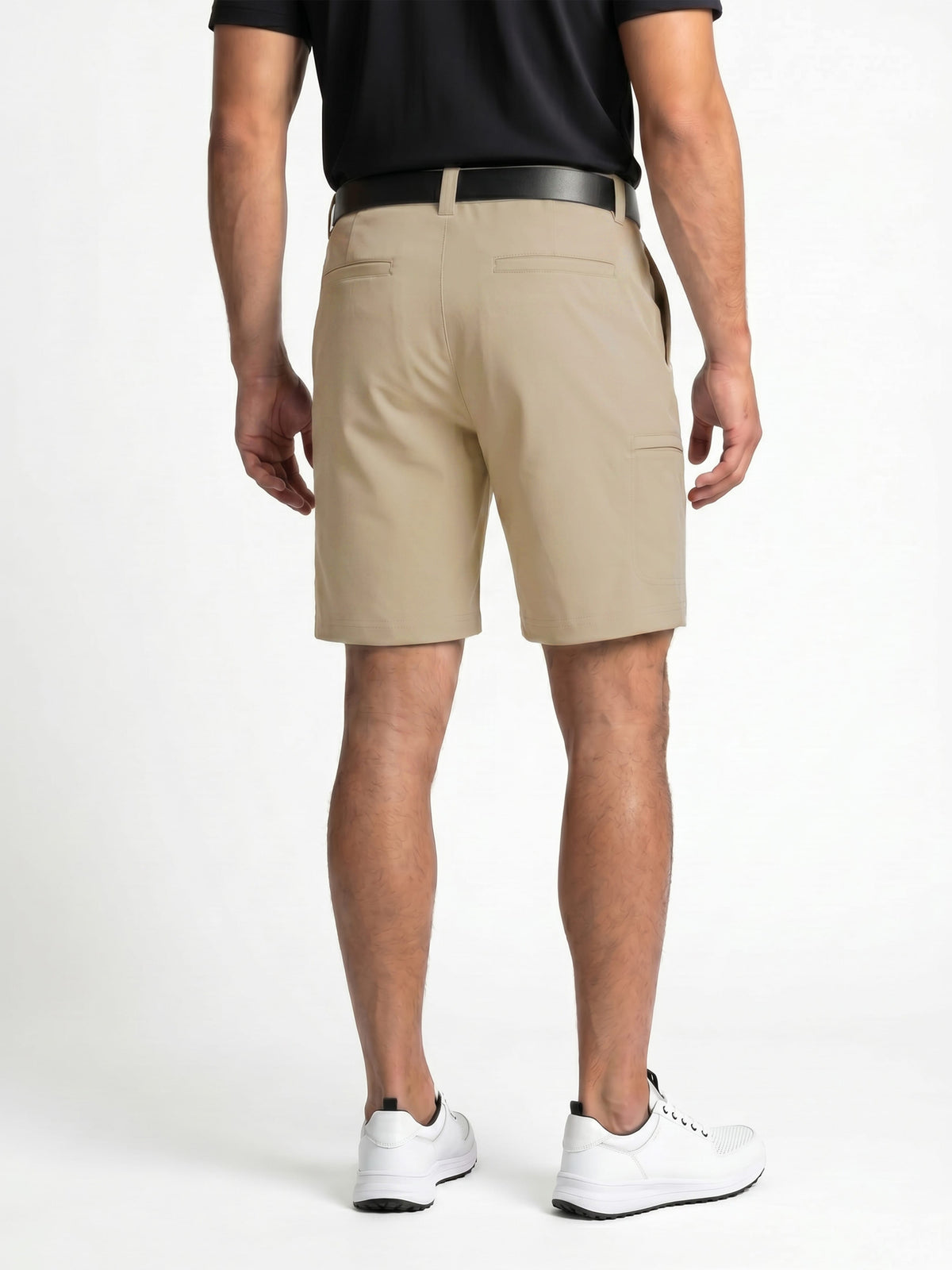 Men's Stretch Cargo Golf Shorts with a 9-Inch Inseam and Comfort Waistband for Movement on the Course