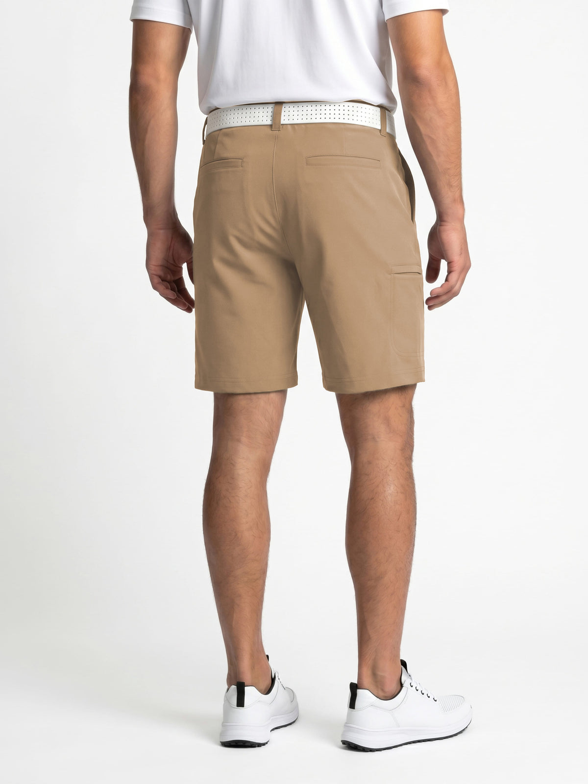 Men's Stretch Cargo Golf Shorts with a 9-Inch Inseam and Comfort Waistband for Movement on the Course