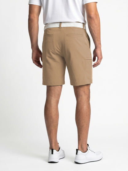 Men's Stretch Cargo Golf Shorts with a 9-Inch Inseam and Comfort Waistband for Movement on the Course