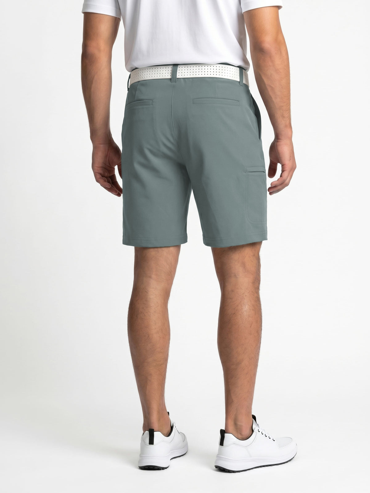 Men's Stretch Cargo Golf Shorts with a 9-Inch Inseam and Comfort Waistband for Movement on the Course