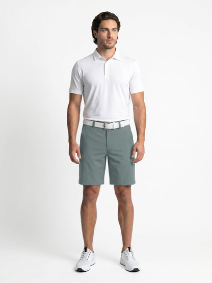 Men's Stretch Cargo Golf Shorts with a 9-Inch Inseam and Comfort Waistband for Movement on the Course