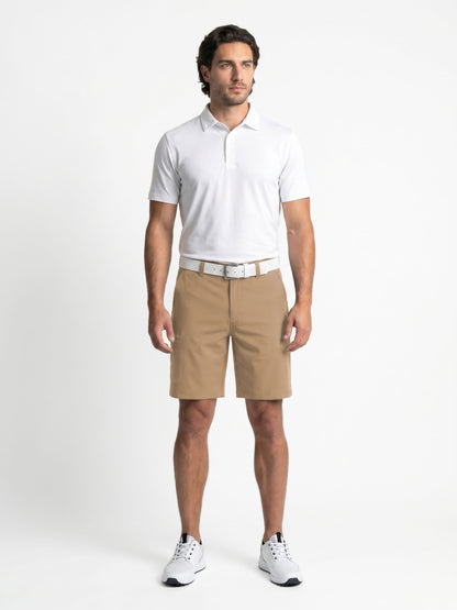 Men's Stretch Cargo Golf Shorts with a 9-Inch Inseam and Comfort Waistband for Movement on the Course