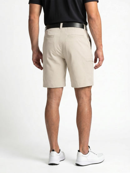 Men's Stretch Cargo Golf Shorts with a 9-Inch Inseam and Comfort Waistband for Movement on the Course
