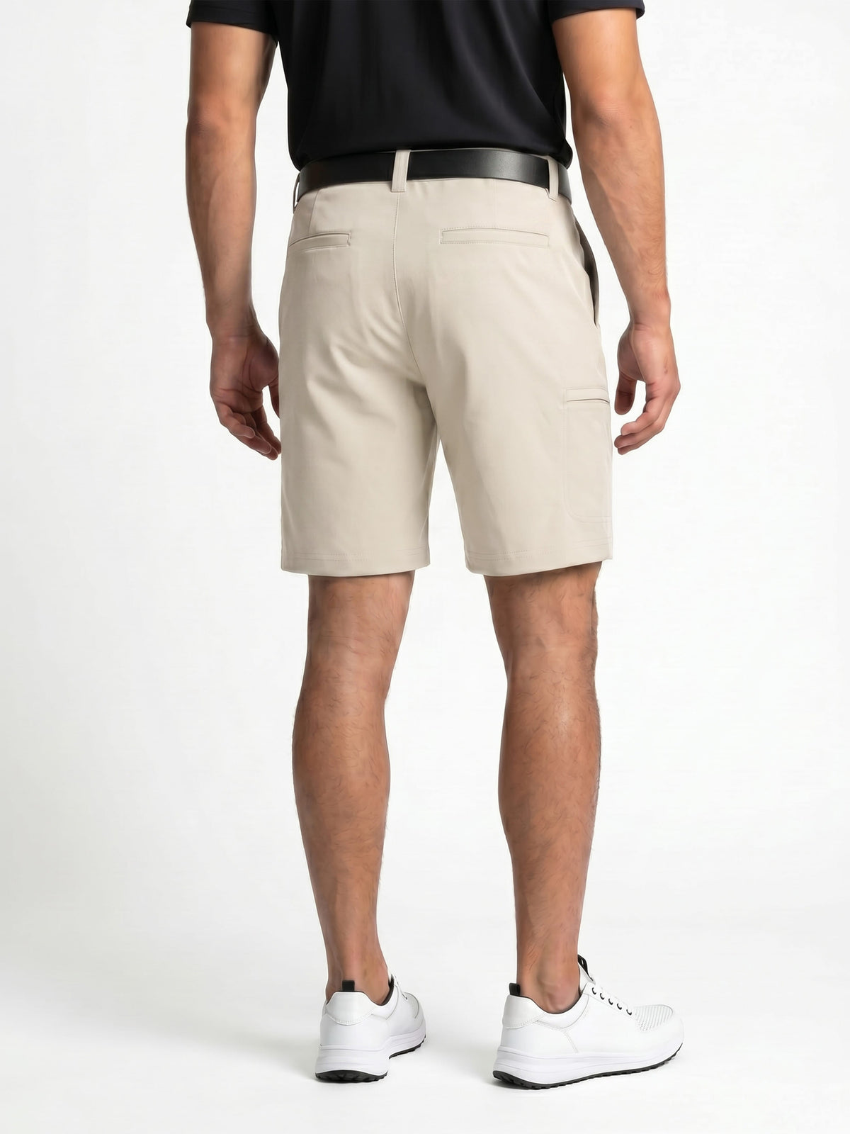 Men's Stretch Cargo Golf Shorts with a 9-Inch Inseam and Comfort Waistband for Movement on the Course