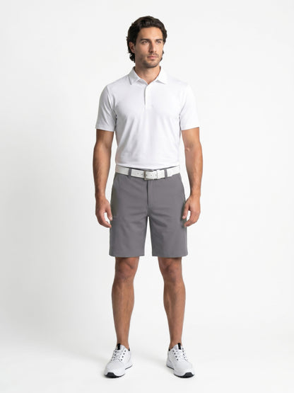 Men's Stretch Cargo Golf Shorts with a 9-Inch Inseam and Comfort Waistband for Movement on the Course