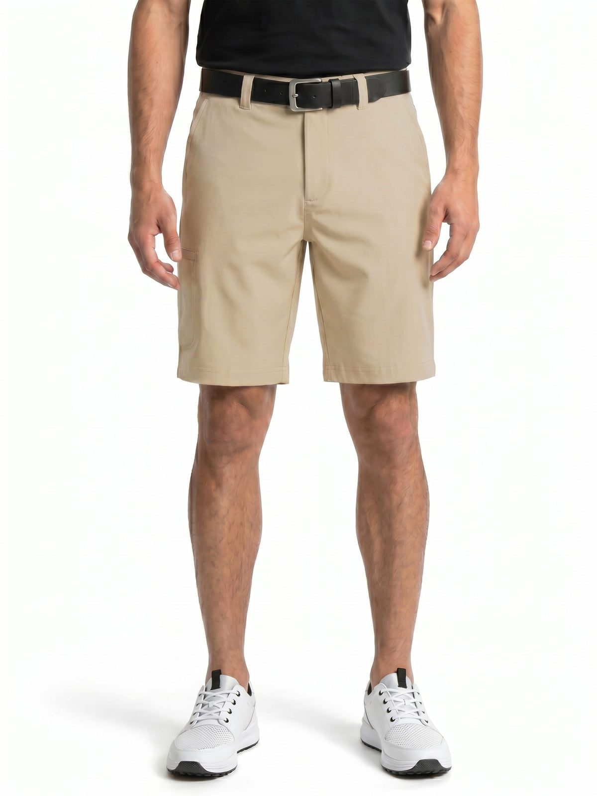 Men's Stretch Cargo Golf Shorts with a 9-Inch Inseam and Comfort Waistband for Movement on the Course