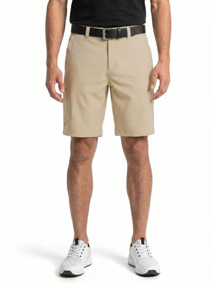 Men's Stretch Cargo Golf Shorts with a 9-Inch Inseam and Comfort Waistband for Movement on the Course