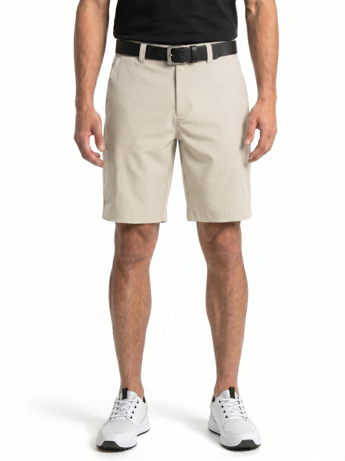 Men's Stretch Cargo Golf Shorts with a 9-Inch Inseam and Comfort Waistband for Movement on the Course