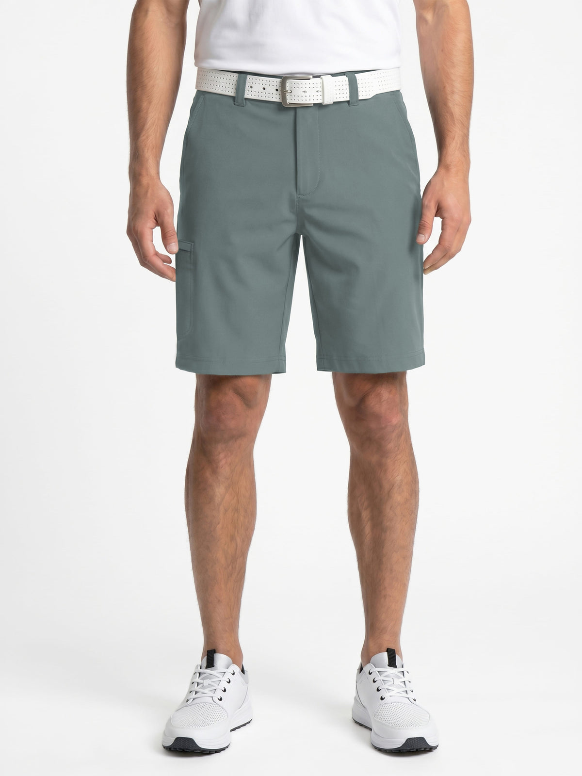 Men's Stretch Cargo Golf Shorts with a 9-Inch Inseam and Comfort Waistband for Movement on the Course