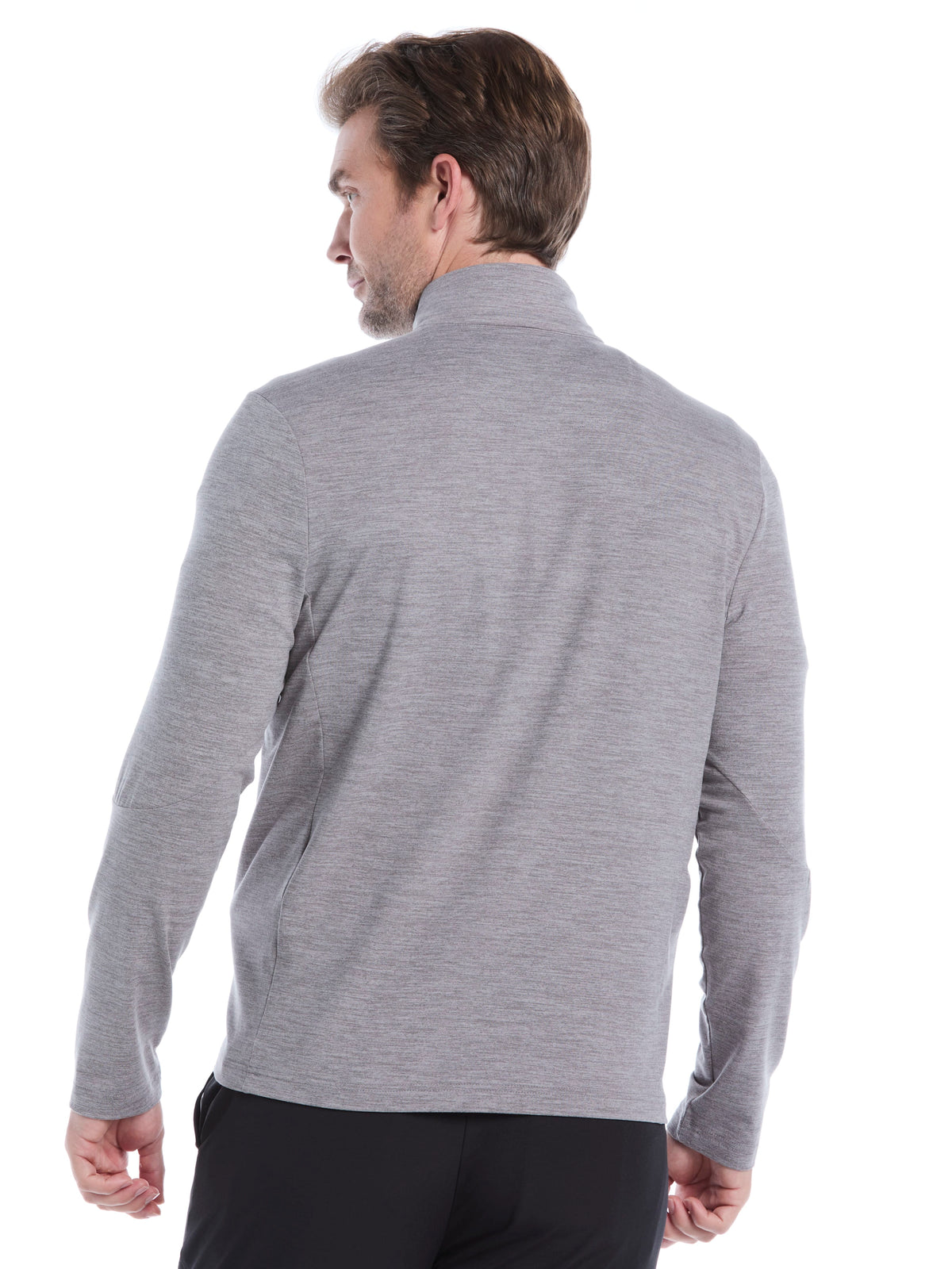 Men's Lightweight Quarter-Zip Golf Pullover for Flexible Swings and Water-Repellent Comfort