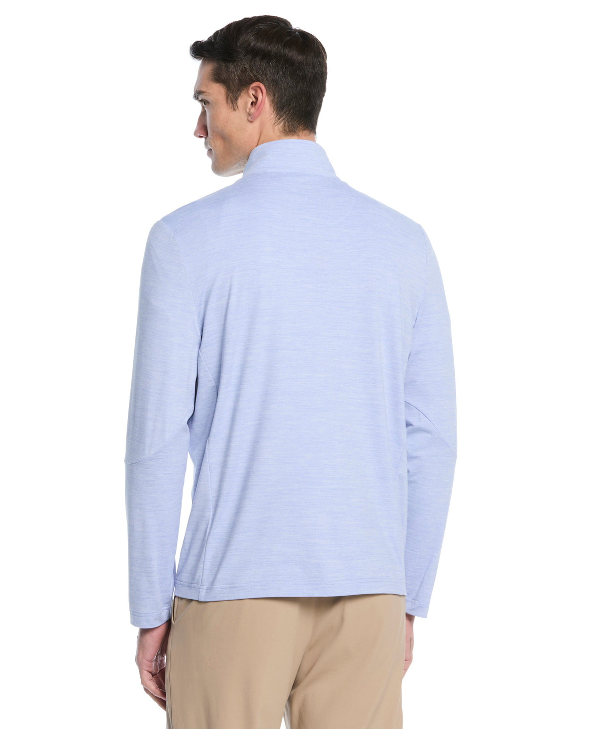 Men's Lightweight Quarter-Zip Golf Pullover for Flexible Swings and Water-Repellent Comfort