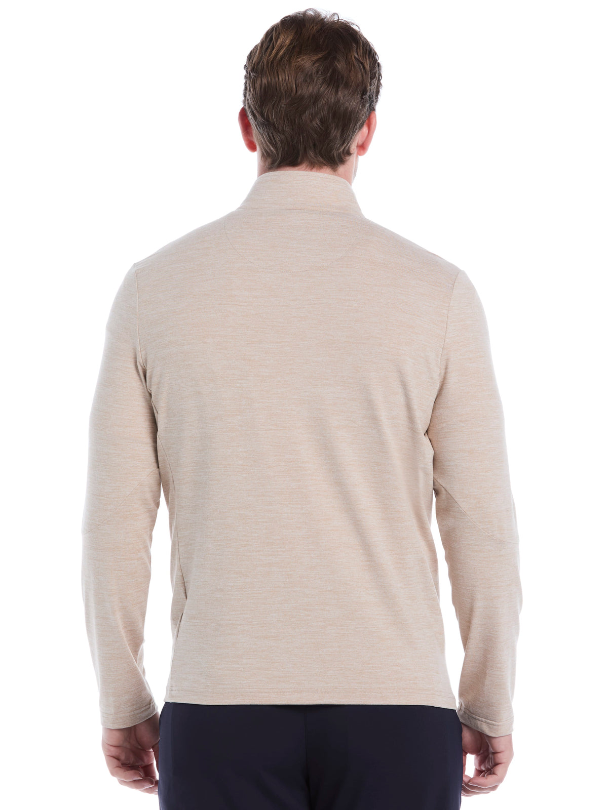 Men's Lightweight Quarter-Zip Golf Pullover for Flexible Swings and Water-Repellent Comfort