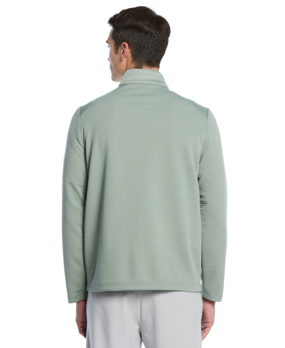 Men's Ottoman Quarter-Zip Golf Base Layer for Moisture-Wicking Comfort and Easy Layering on Cool Days
