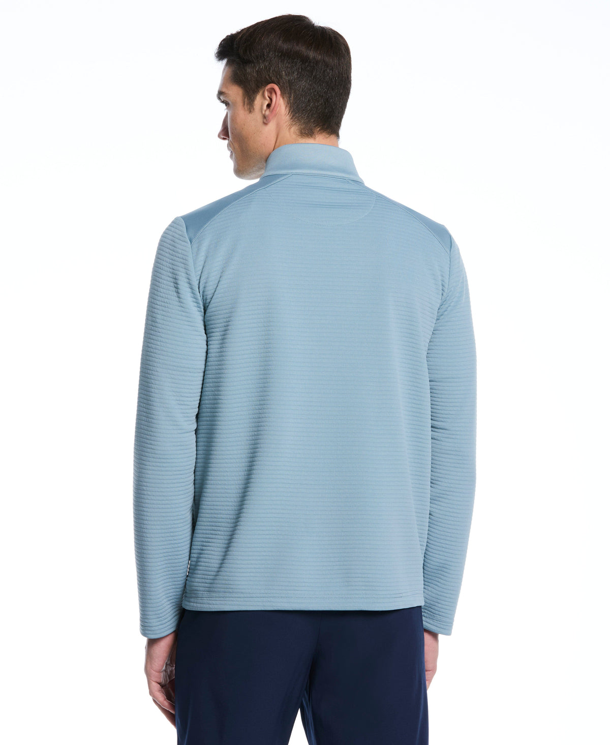 Men's Ottoman Quarter-Zip Golf Base Layer for Moisture-Wicking Comfort and Easy Layering on Cool Days