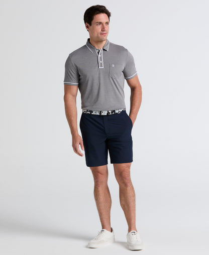 Men's 8-Inch Golf Shorts in Stretch Plain-Weave Fabric for Moisture-Wicking Comfort on the Course