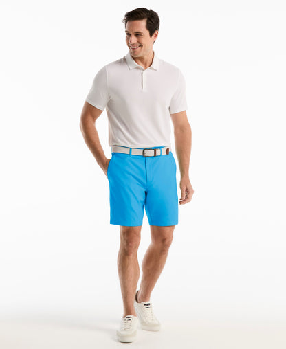 Men's 8-Inch Golf Shorts in Stretch Plain-Weave Fabric for Moisture-Wicking Comfort on the Course