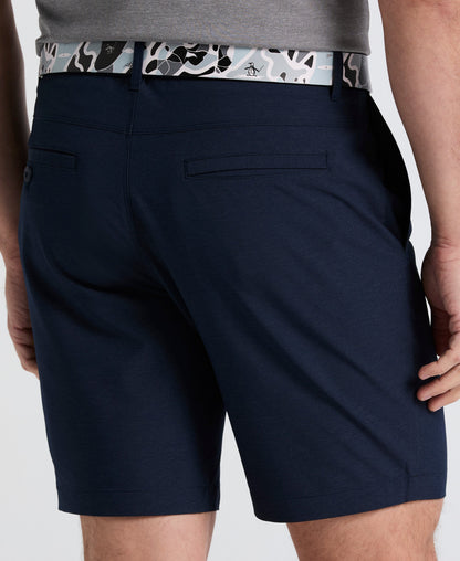 Men's 8-Inch Golf Shorts in Stretch Plain-Weave Fabric for Moisture-Wicking Comfort on the Course