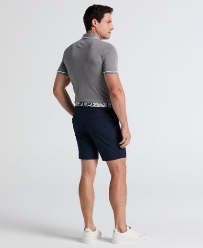 Men's 8-Inch Golf Shorts in Stretch Plain-Weave Fabric for Moisture-Wicking Comfort on the Course
