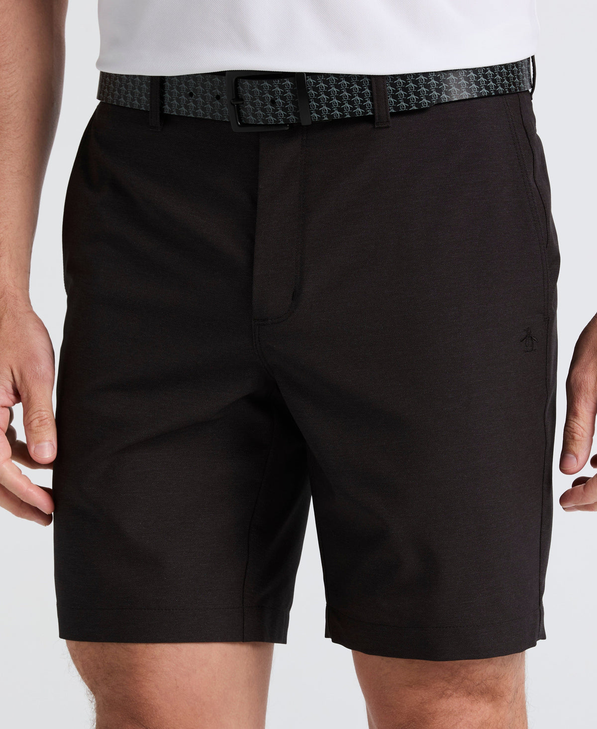 Men's 8-Inch Golf Shorts in Stretch Plain-Weave Fabric for Moisture-Wicking Comfort on the Course