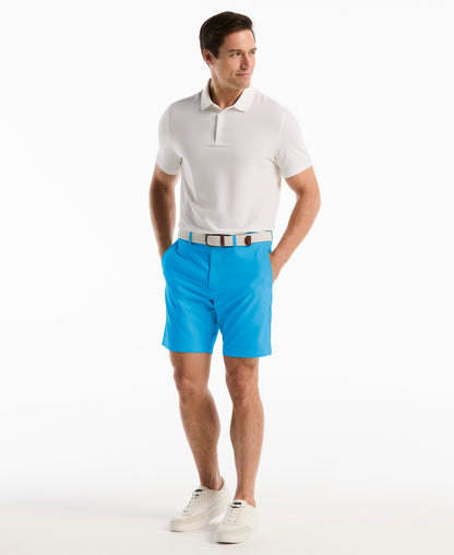 Men's 8-Inch Golf Shorts in Stretch Plain-Weave Fabric for Moisture-Wicking Comfort on the Course
