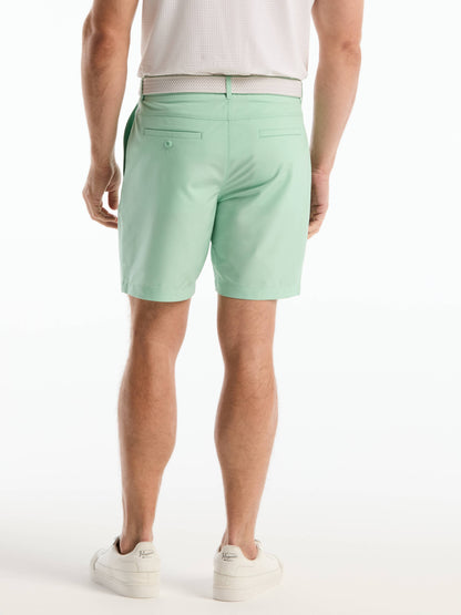 Men's 8-Inch Golf Shorts in Stretch Plain-Weave Fabric for Moisture-Wicking Comfort on the Course
