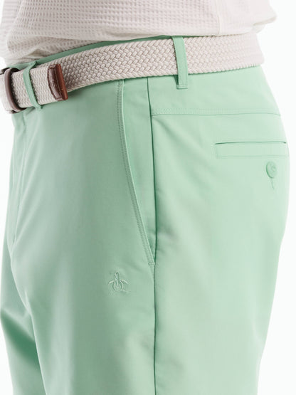 Men's 8-Inch Golf Shorts in Stretch Plain-Weave Fabric for Moisture-Wicking Comfort on the Course