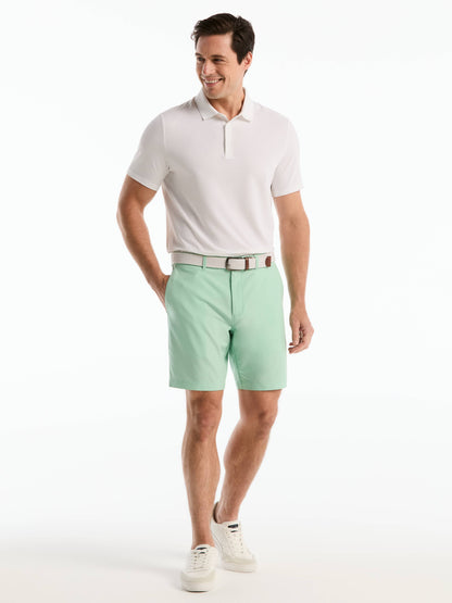 Men's 8-Inch Golf Shorts in Stretch Plain-Weave Fabric for Moisture-Wicking Comfort on the Course
