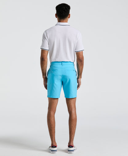 Men's 8-Inch Golf Shorts in Stretch Plain-Weave Fabric for Moisture-Wicking Comfort on the Course