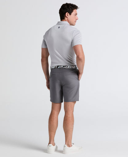 Men's 8-Inch Golf Shorts in Stretch Plain-Weave Fabric for Moisture-Wicking Comfort on the Course