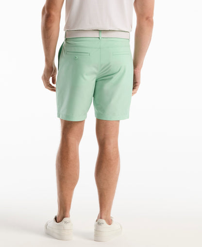 Men's 8-Inch Golf Shorts in Stretch Plain-Weave Fabric for Moisture-Wicking Comfort on the Course