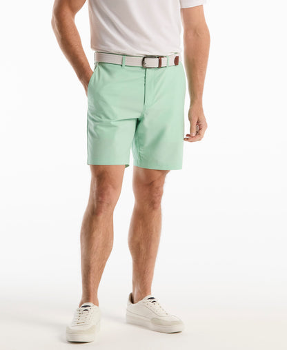 Men's 8-Inch Golf Shorts in Stretch Plain-Weave Fabric for Moisture-Wicking Comfort on the Course