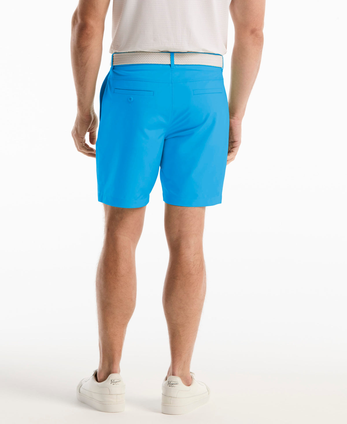 Men's 8-Inch Golf Shorts in Stretch Plain-Weave Fabric for Moisture-Wicking Comfort on the Course