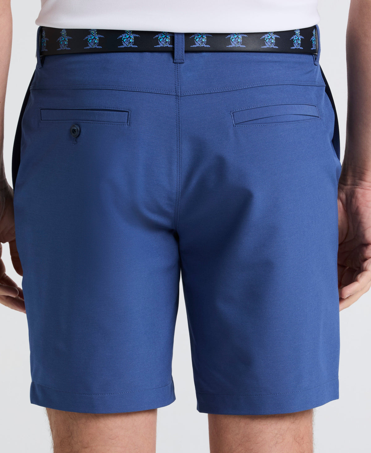 Men's 8-Inch Golf Shorts in Stretch Plain-Weave Fabric for Moisture-Wicking Comfort on the Course