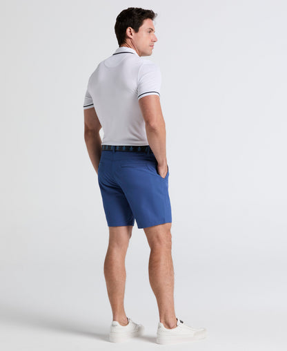 Men's 8-Inch Golf Shorts in Stretch Plain-Weave Fabric for Moisture-Wicking Comfort on the Course