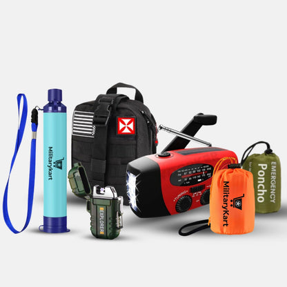 72-Hour Survival Kit for 2 People Bug Out Bag Ultimate Kit