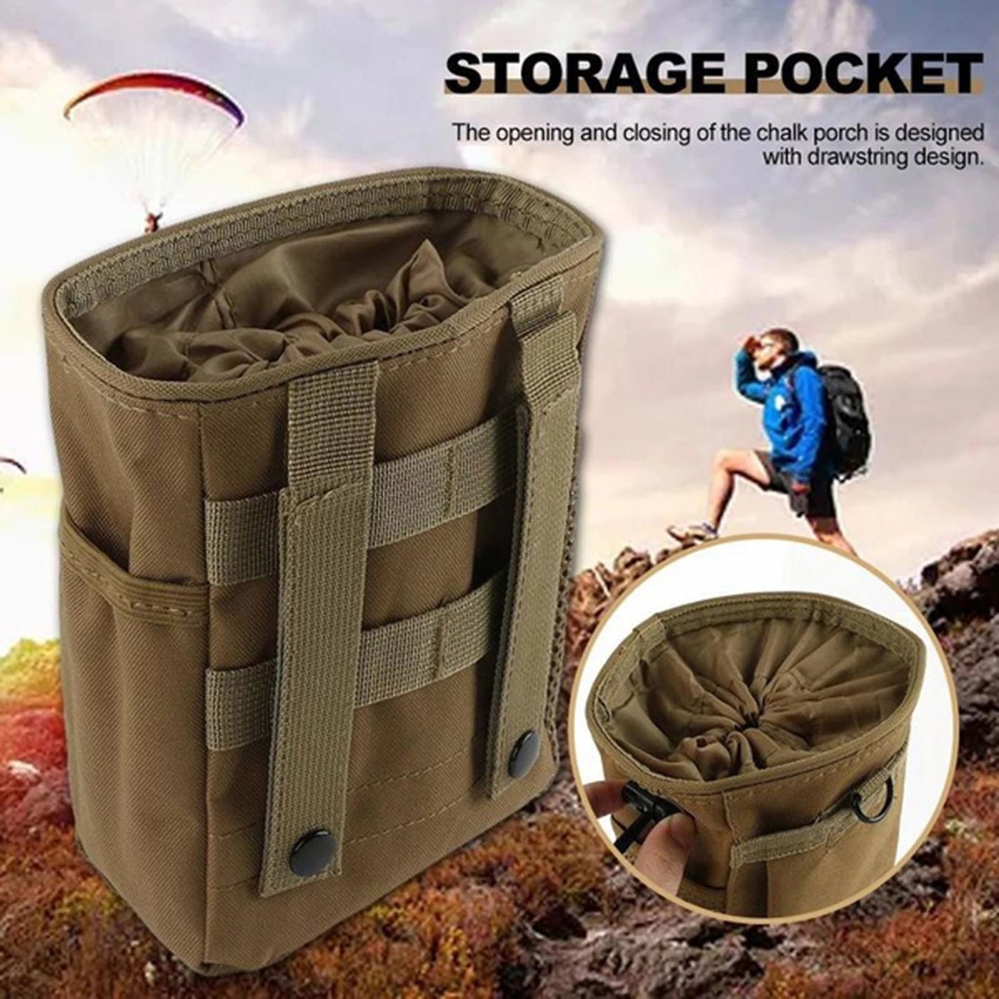 MOLLE Tactical Dump Pouch – Magazine Bag for Shooting & Hunting