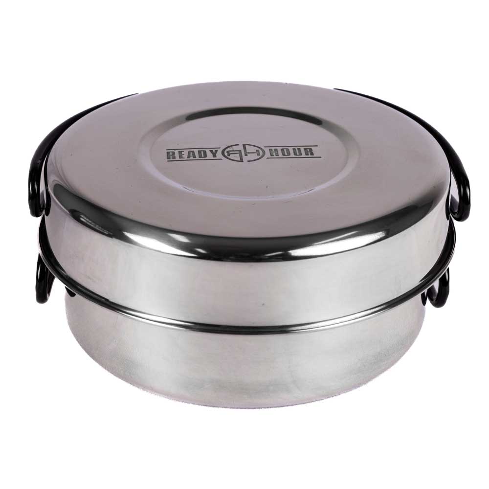 Five-piece camping cookware set original source view 3