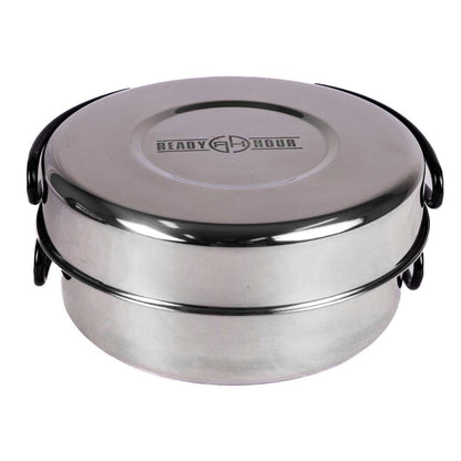 Five-piece camping cookware set original source view 3