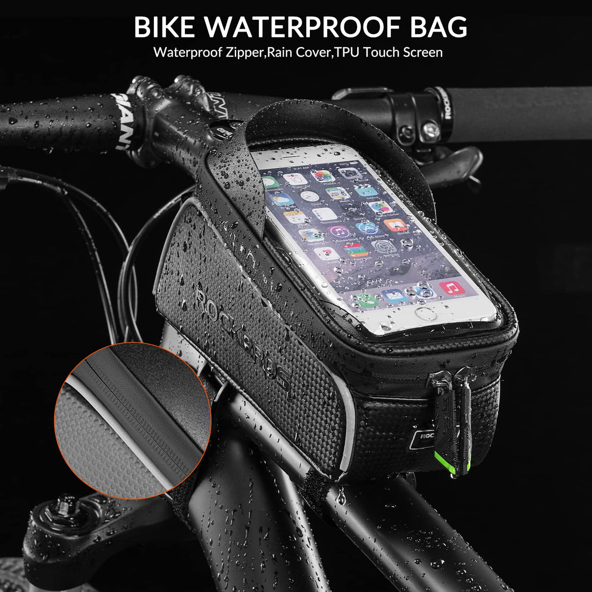 Bicycle Top Tube Bag