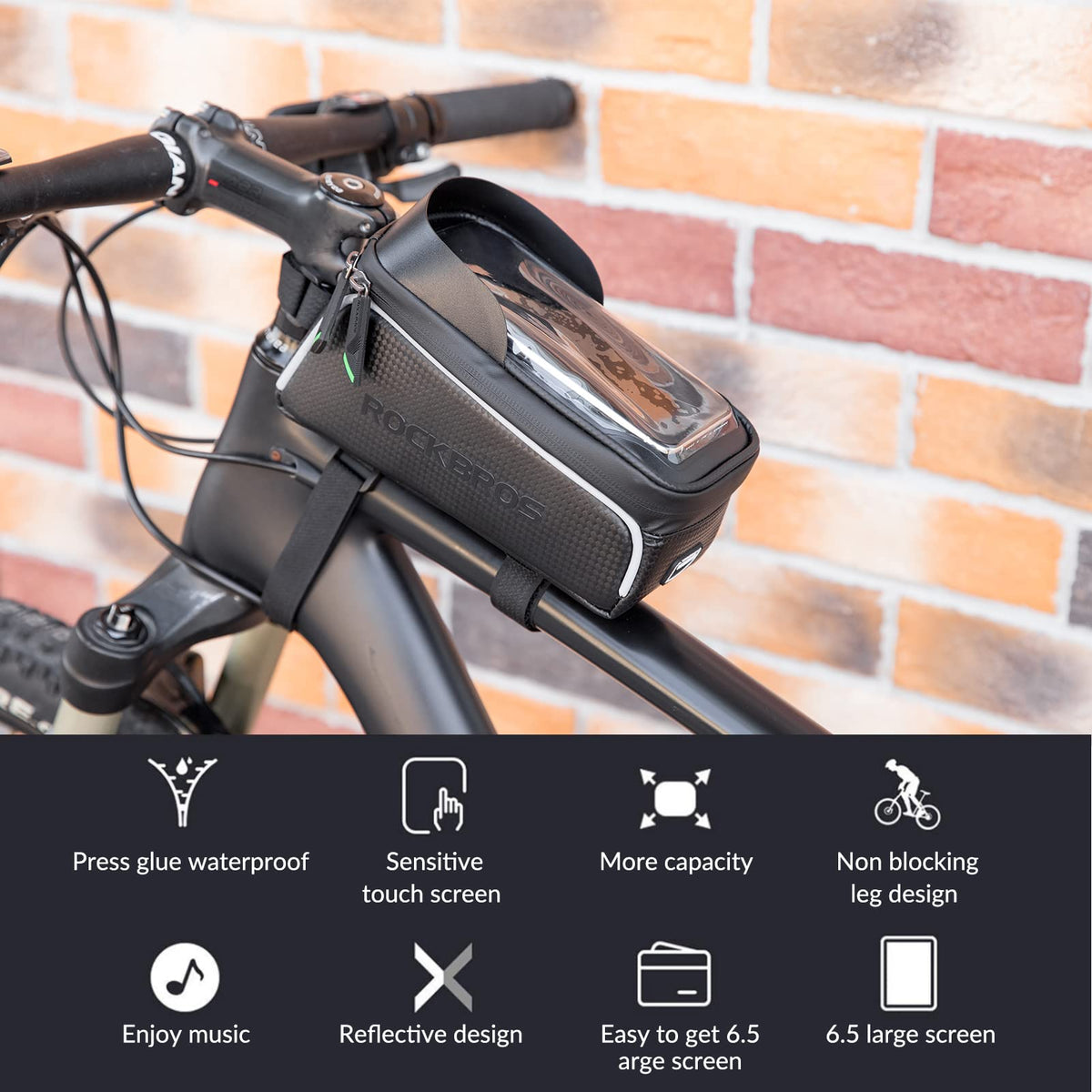 Bicycle Top Tube Bag