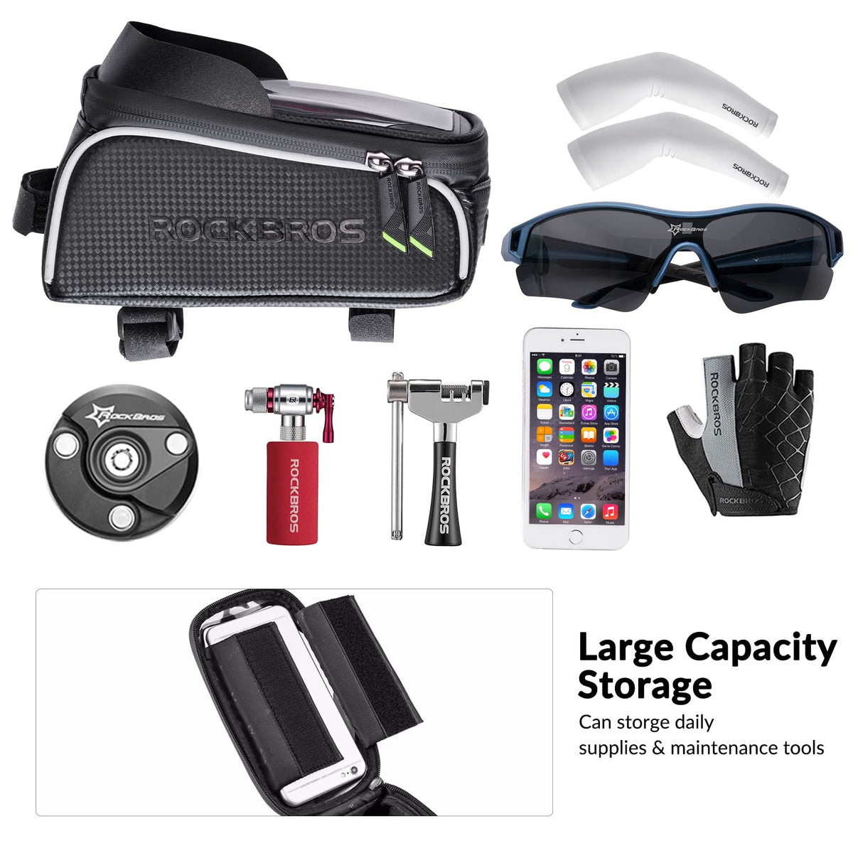 Bicycle Top Tube Bag